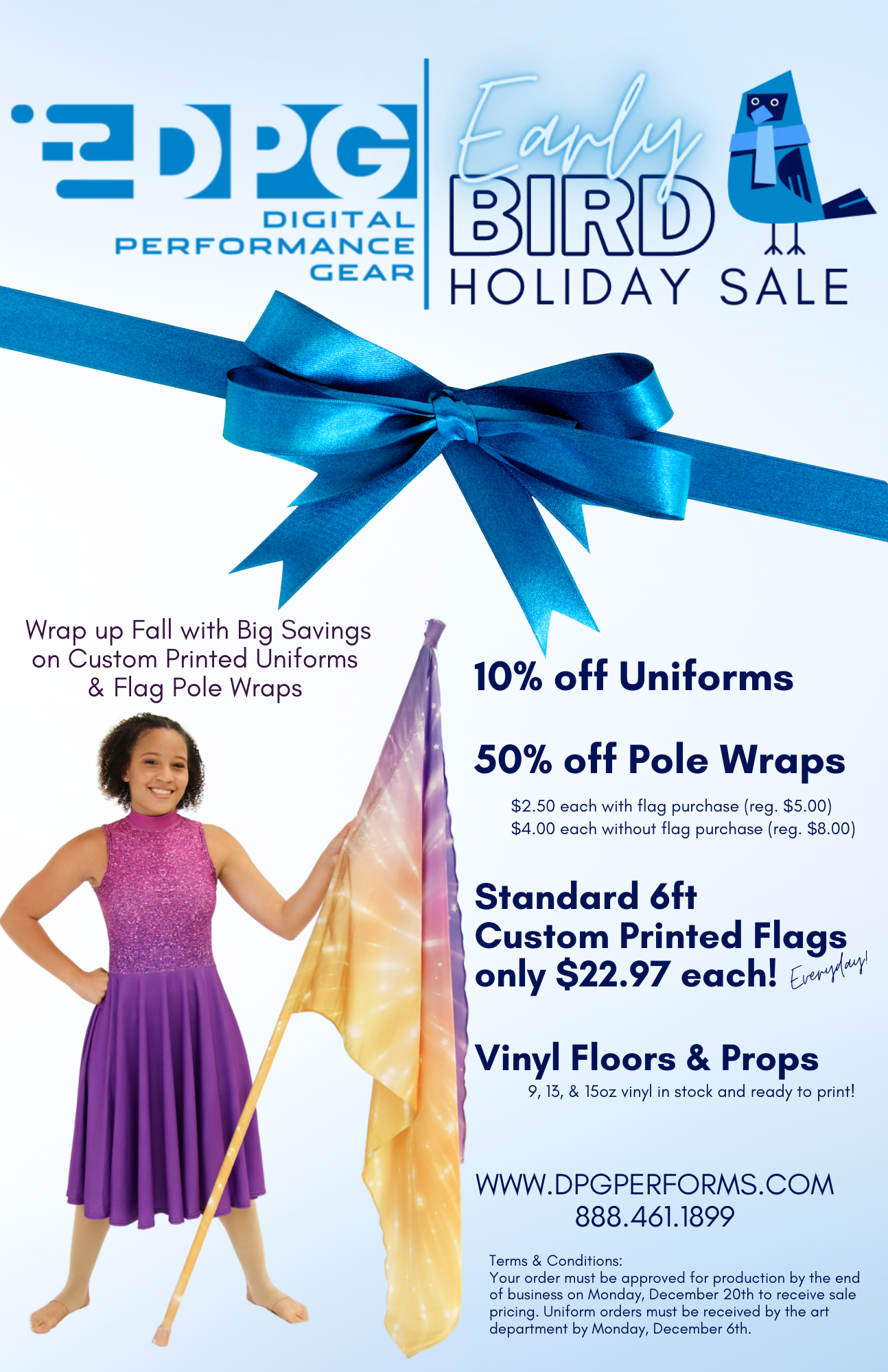 DPG Early Bird Holiday Sale