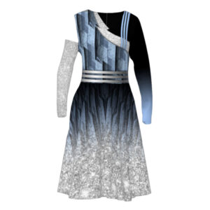 Blue Steel Collection - Dress w/ Armband