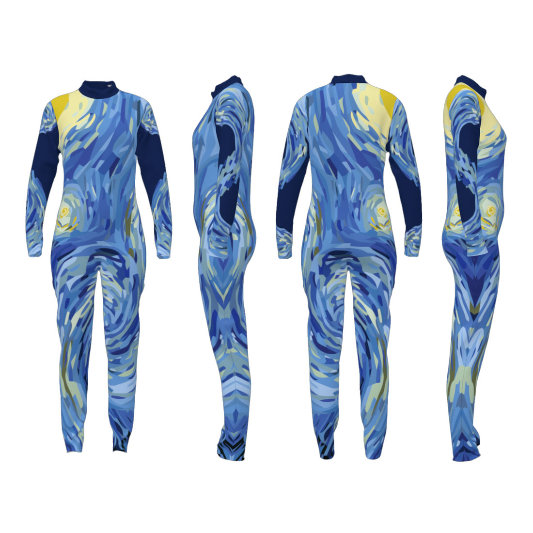Van Gogh Collection - Unitard - Image 2