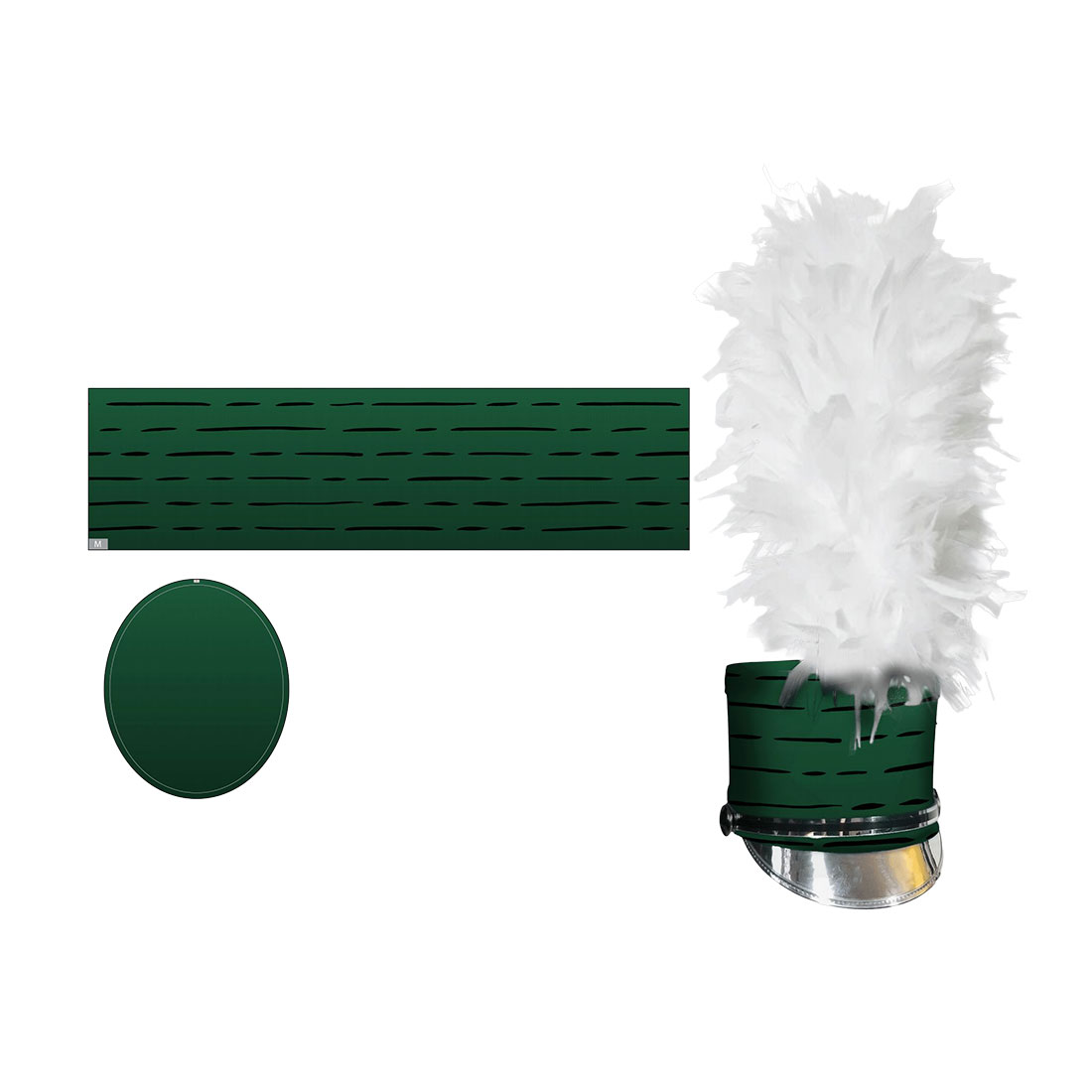 Military Mascot - Hat Slips