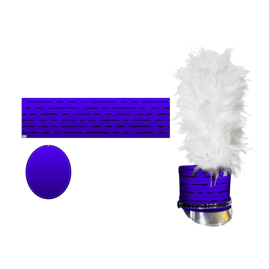 Military Mascot - Hat Slips - Image 2