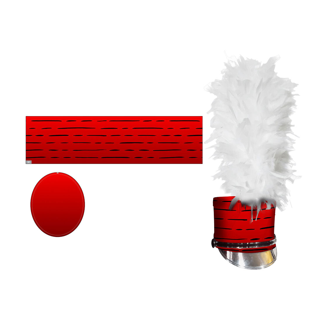 Military Mascot - Hat Slips - Image 3