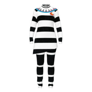 The Beetlejuice Collection - Tunic w/ Leggings Full Costume