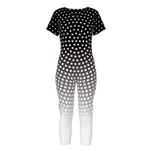 Black and White Dots Collection - Unitard