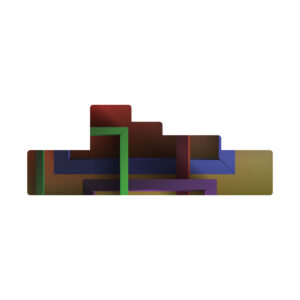 Squares Collection - Colorful Shako Wrap