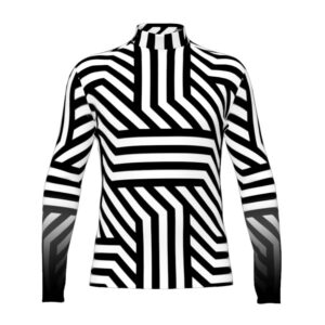 Stripes Collection - Black and White Standard Top