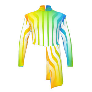 Stripes Collection - Colorful Emergence Coat