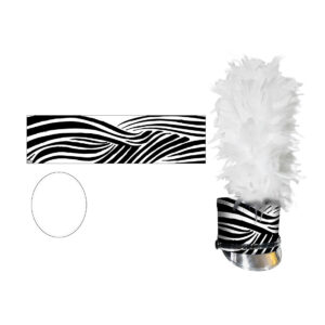 Waves Collection - Hat Slip Black and White