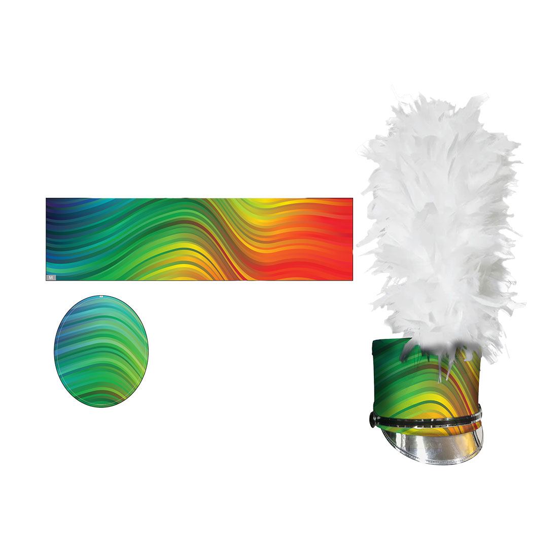 Waves Collection - Hat Slip Colorful