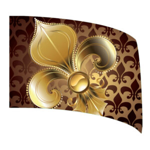 Fleur De Lis New Orleans Standard Flag