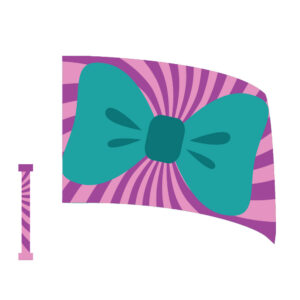 Ice Cream Man Bow Tie Standard Flag (Pole wrap not included)