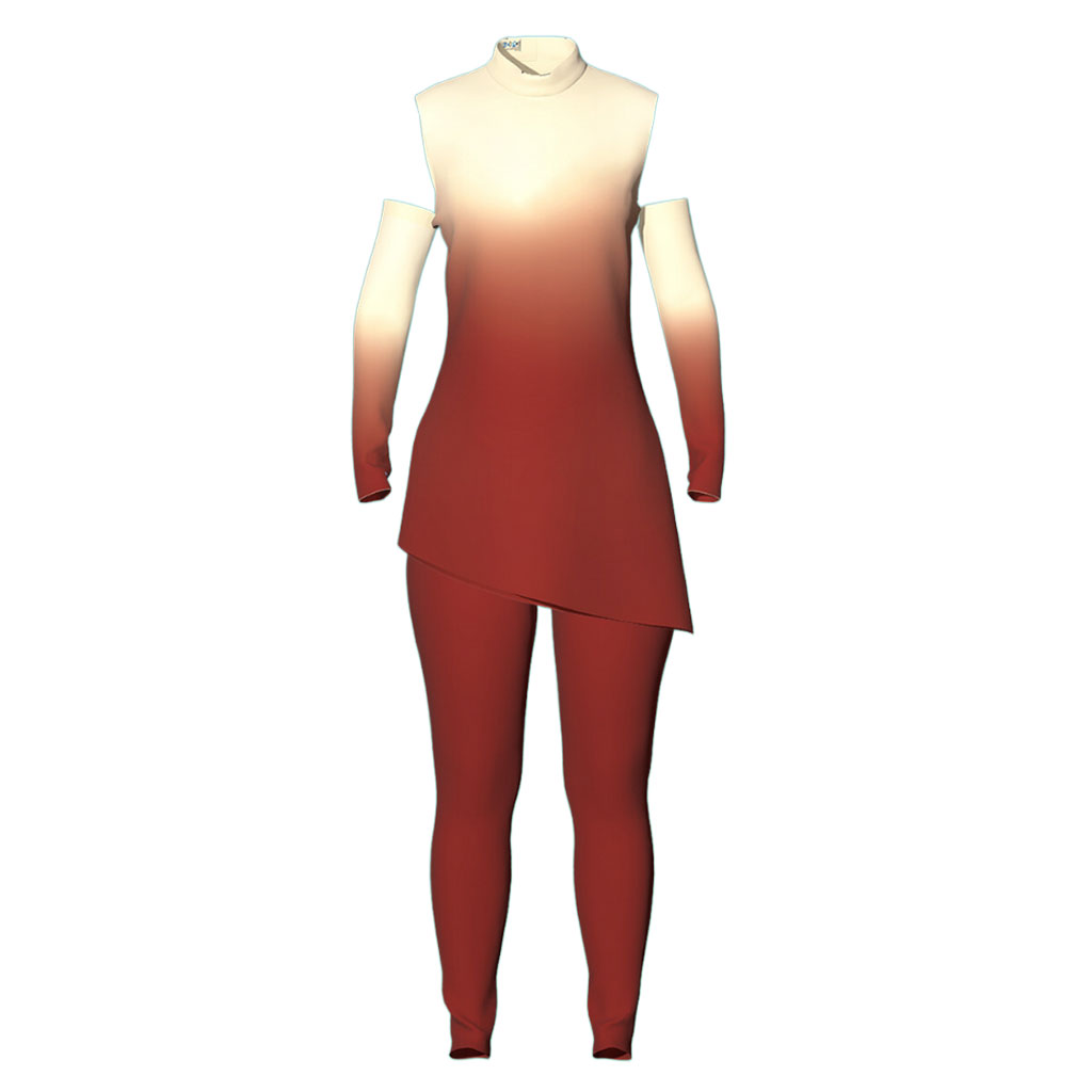 Rust Ombre - Full Costume