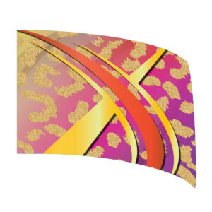 Wild Orange-Pink Standard Flag