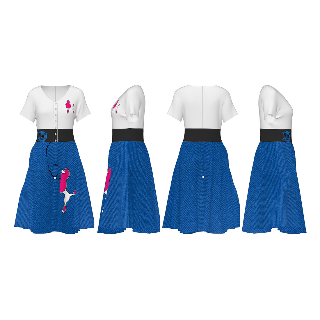 Poodle Skirt Dress - Image 2