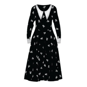 Wednesday Collection - Wednesday Skull & Crossbones Dress