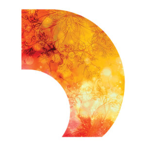 Watercolor Mandala C-Swing Flag