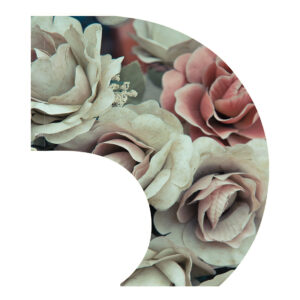 Vintage Roses C-Swing Flag