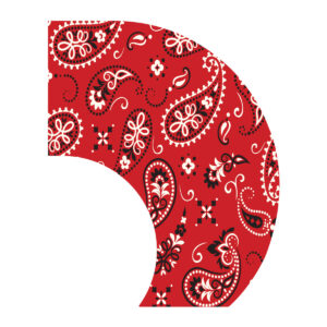 Red Bandana C-Swing Flag