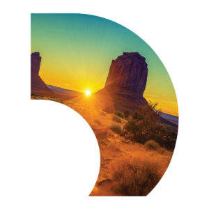 Desert Sky C-Swing Flag