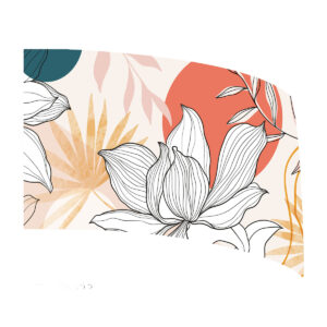 Abstract Flowers 2 Standard Flag