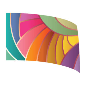 Art Deco 3 Standard Flag