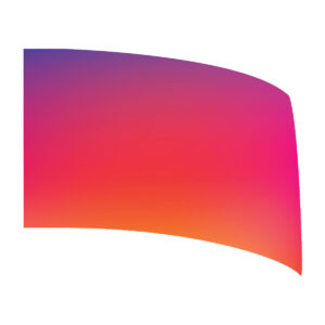 Purple Orange Gradient Standard Flag