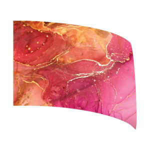Pink & Orange Marble Standard Flag