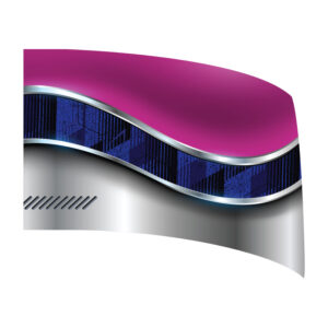 Blue Steel Collection - Wave Standard Flag