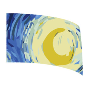 Van Gogh Collection - Sunset Standard Flag