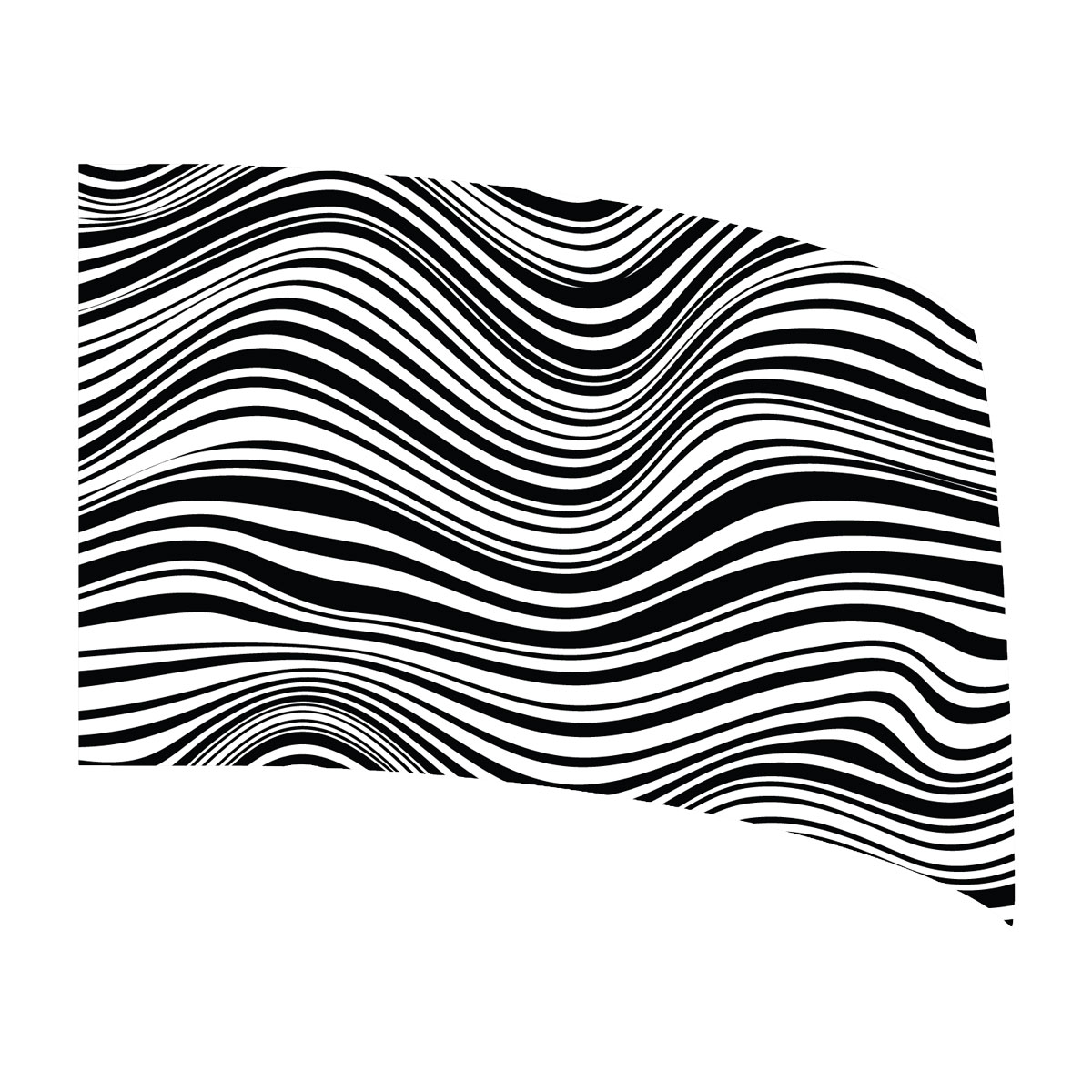 Waves Collection - Standard Flag