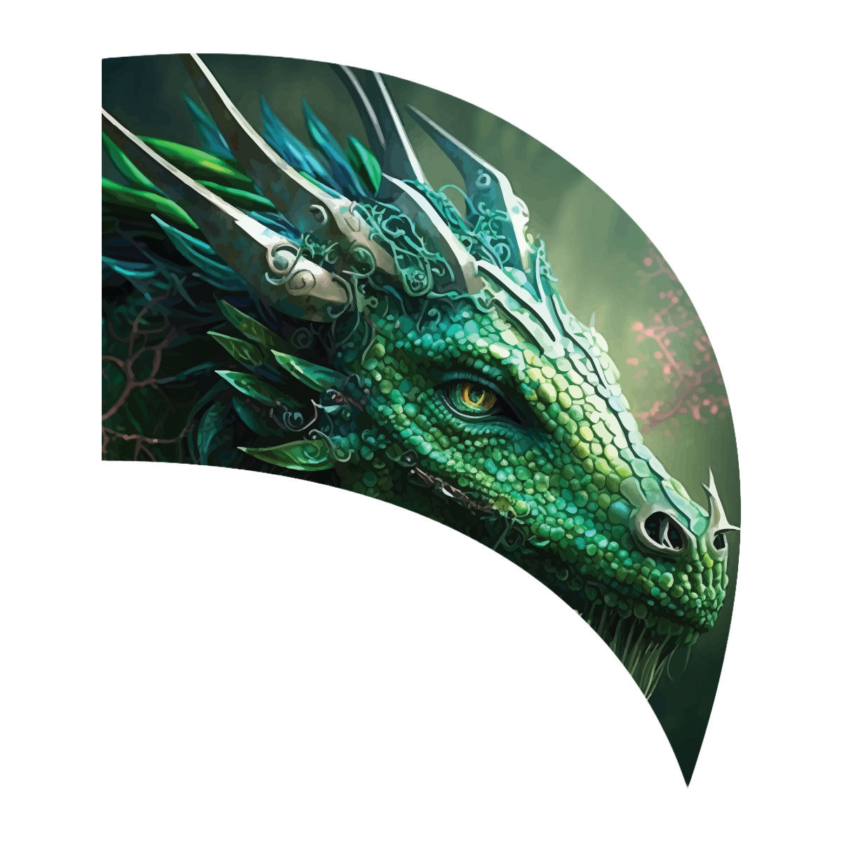 Dragon Teardrop Swing Flag