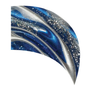 Blue Steel Collection - Fragment Teardrop Flag