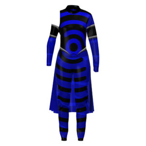 SoundWaves Collection - Unitard Full Uniform w/ Half Skirt & Armband