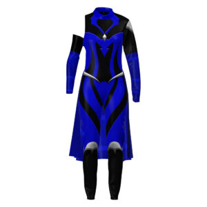 SoundWaves Collection - Female Unitard w/ Skirt & Armband
