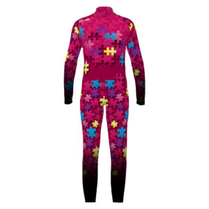 Puzzle Piece Themed Full Elevate Top and Bibbers Set (ELVU_11)