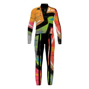 Graffiti Themed Full Elevate Top and Bibbers Set (ELVU_09)