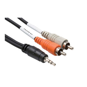 6' Stereo Mini to RCA Cable