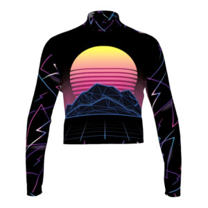 80's Sunset Standard Top w/ Crop