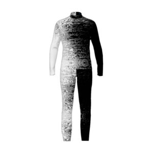 Standard Top & Bibbers Black & White