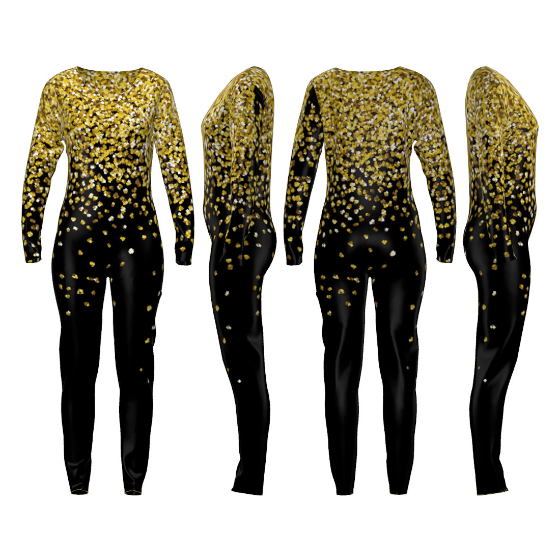 Glitter in the Air Unitard - Image 2