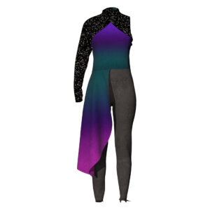 Purple Ombre Sparkle Unitard