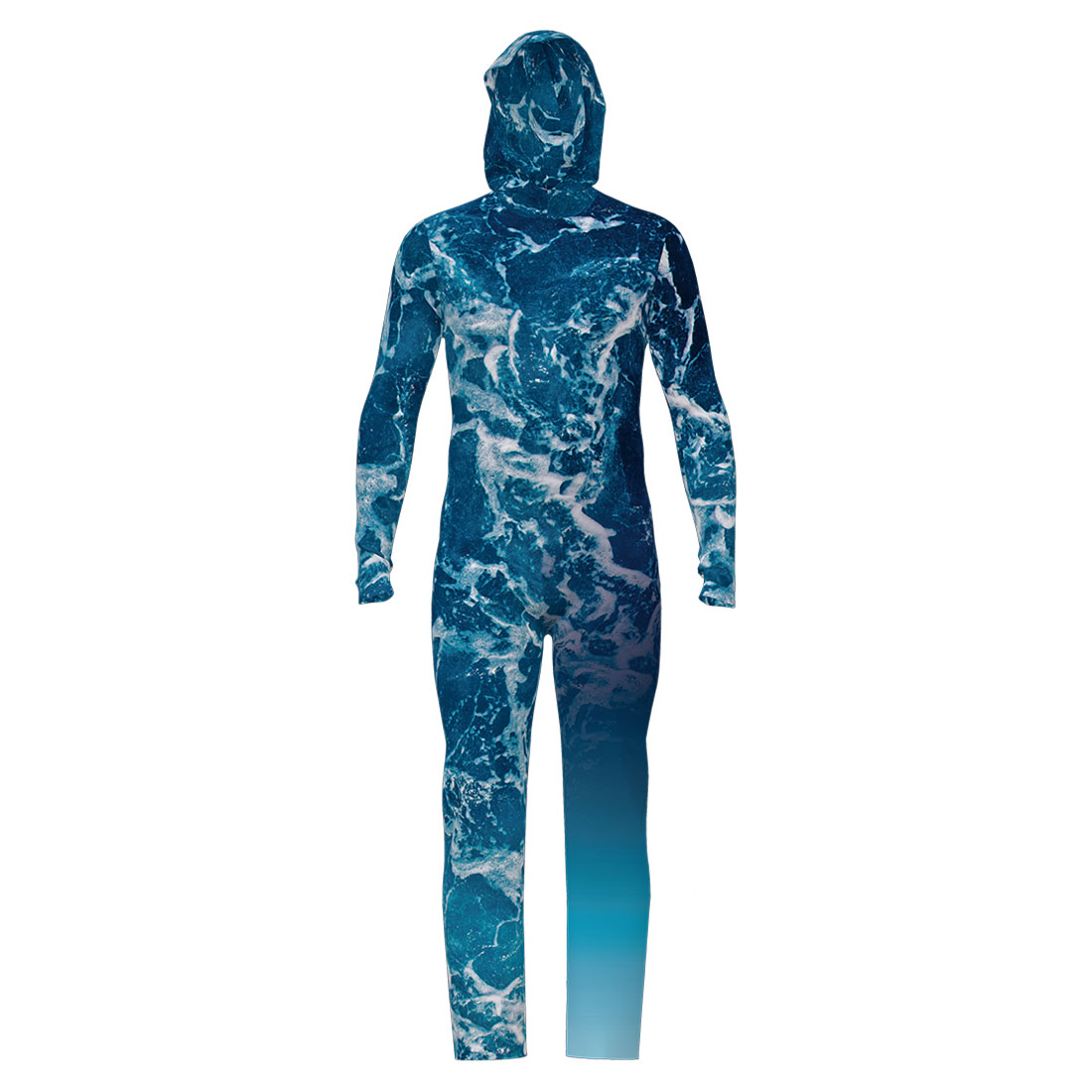 Oceans Hooded Unitard