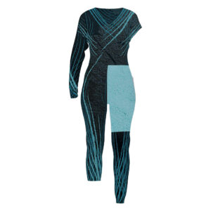 Artistry in Blue Guard Unitard