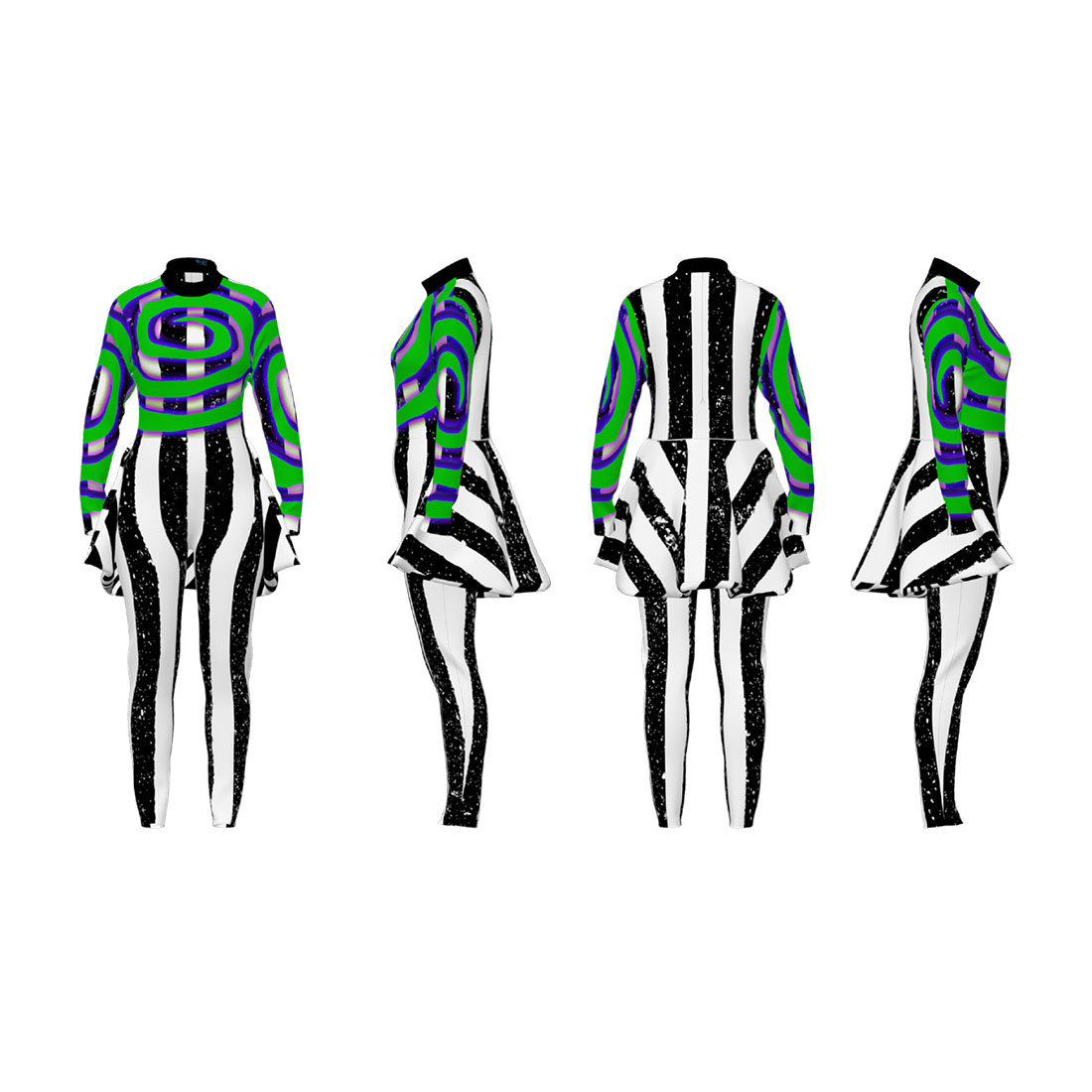 The Beetlejuice Collection - Unitard - Image 2