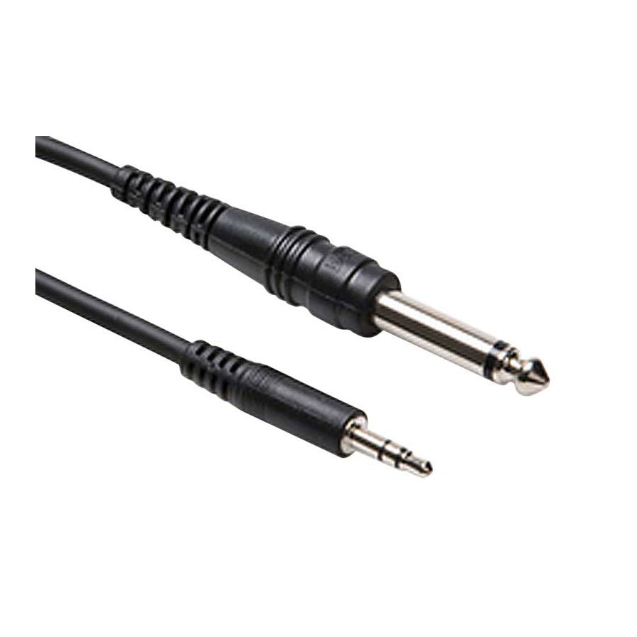 5′ Stereo Mini to ¼” Phono Cable
