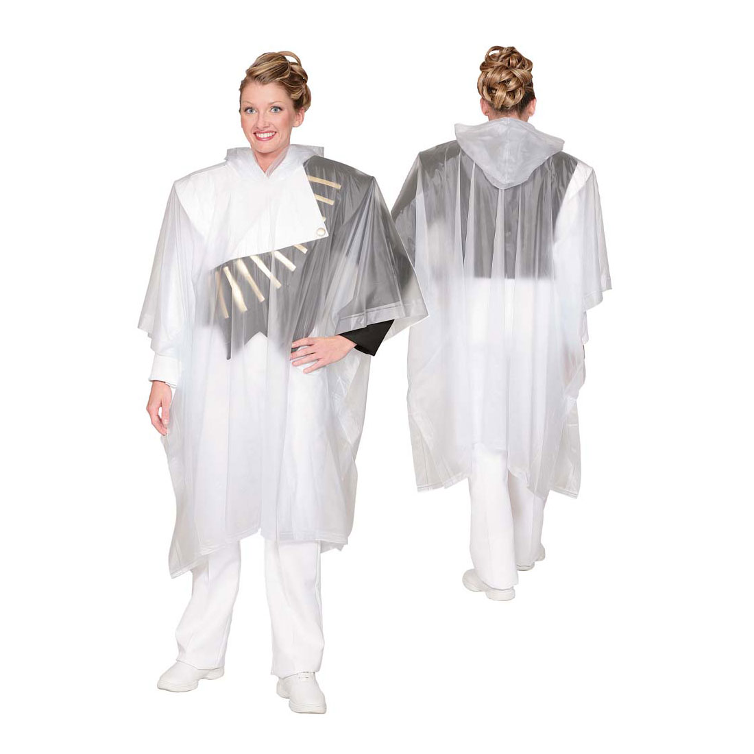 Side Snap Vinyl Poncho