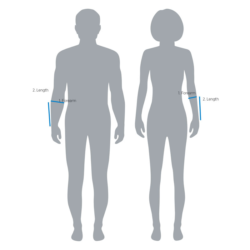 Forearmband Sizing